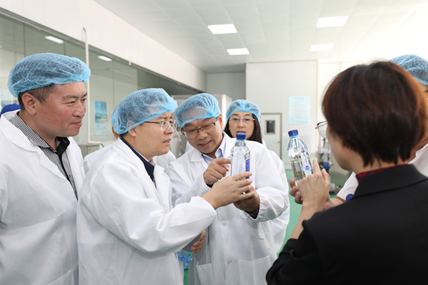 中國鐵工投資總會計師肖圣一行調研銀川中鐵水務