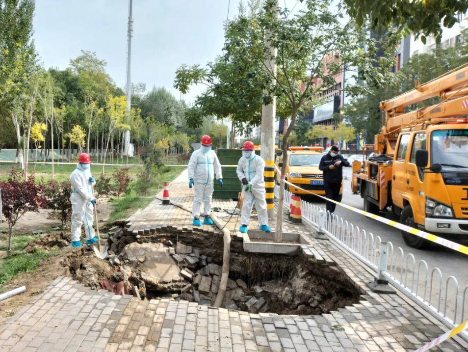 抗疫情保供水 銀川中鐵水務人在行動