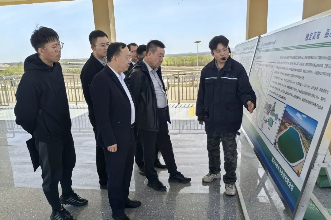 銀川市委常委、常務副市長黨成一行調研西夏水庫、銀川水廠